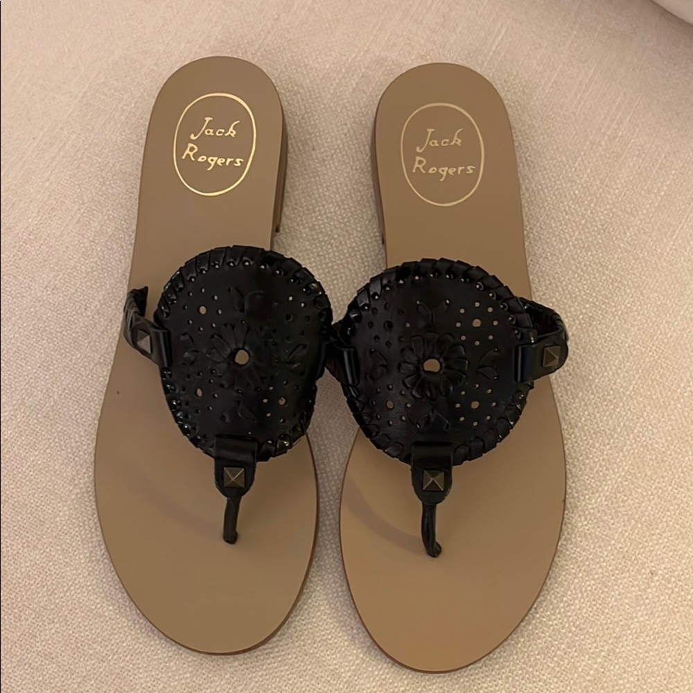 Jack Rogers Women's Black Sandals